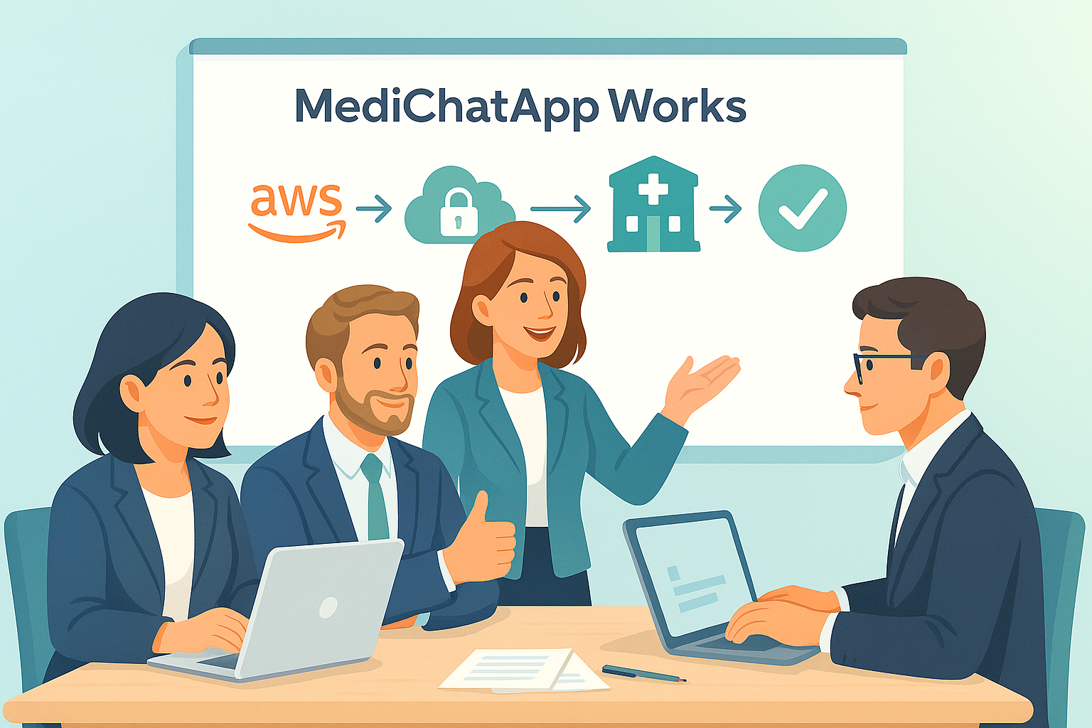 MediChatApp process overview